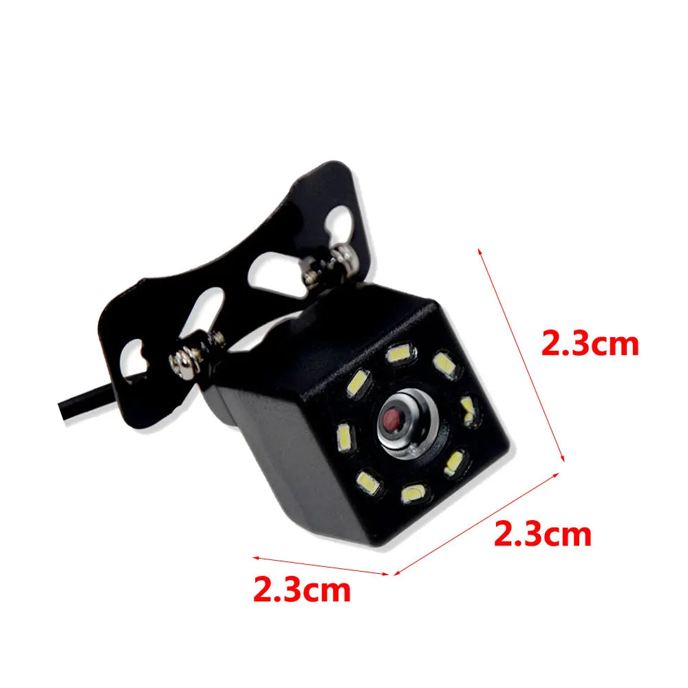 Car Rear View Camera Night Vision Reversing Auto Parking Camera IP68 Waterproof CCD LED Auto Backup Monitor Wide Degree HD Image