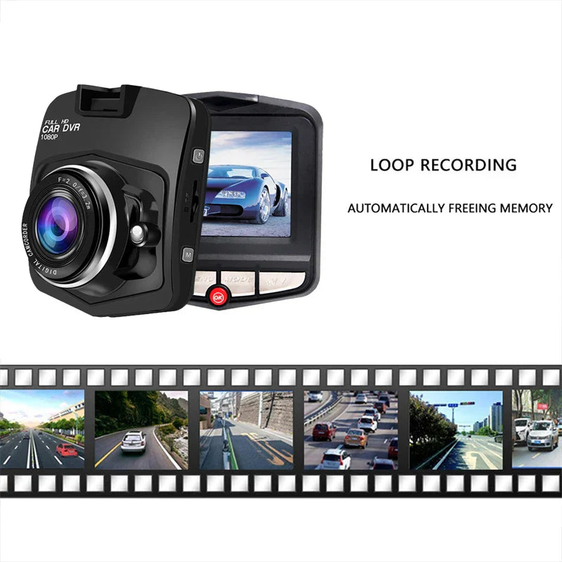 Car DVR 1080P 2.4inch Dash Cam for Cars Video Recorder Front Camera for Vehicle Black Box Night Vision G-sensor Car Accessories