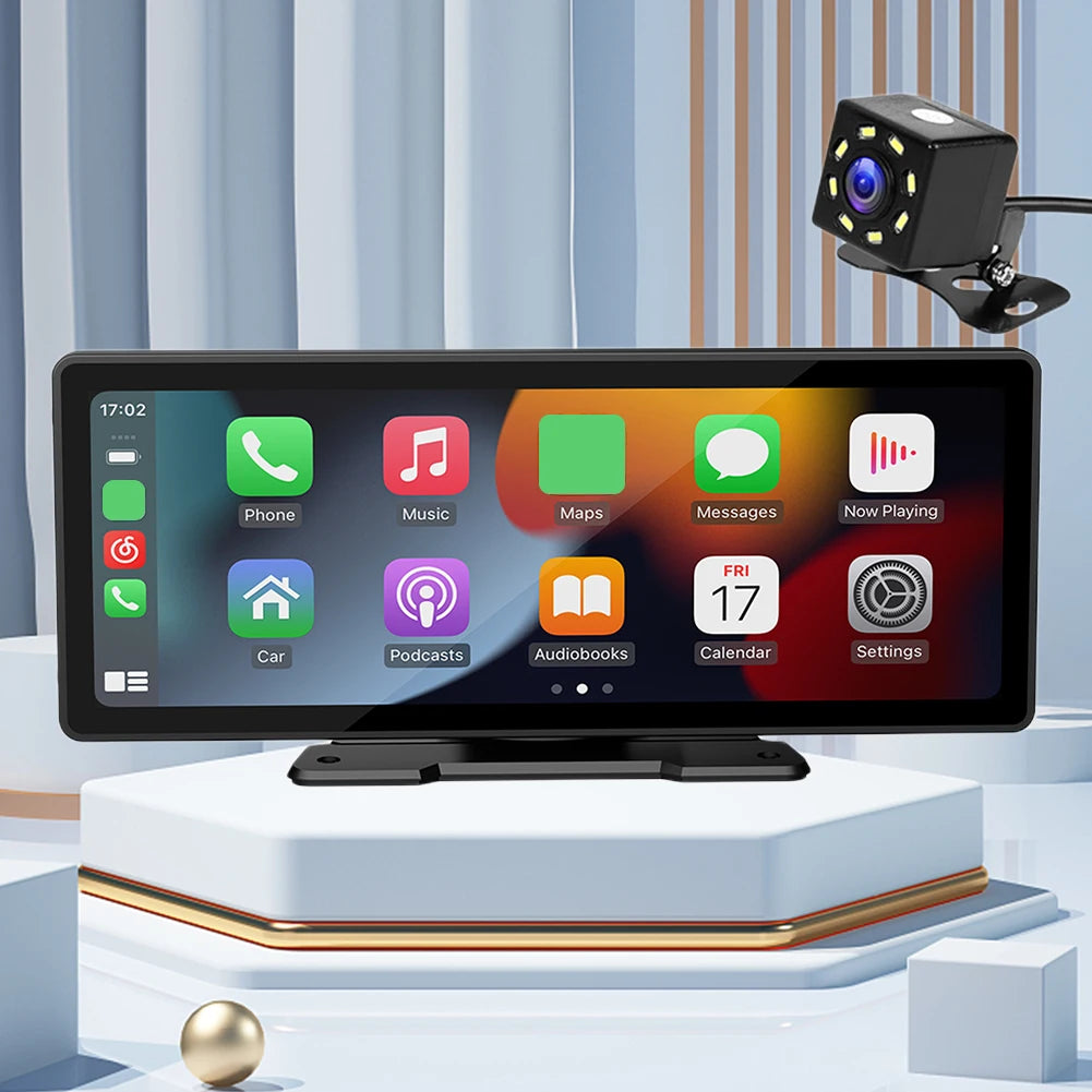 9.3 بوصة سيارة Mp5 لاعب ستيريو راديو عالمي لاسلكي Carplay أندرويد السيارات مشغل وسائط متعددة لتحديد المواقع واي فاي سيارة راديو Fm