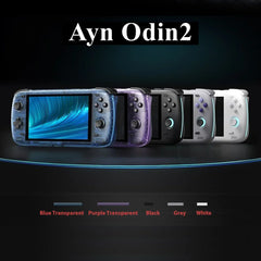 Ayn Odin2 وحدة تحكم ألعاب محمولة Pro 12G 256G/ Max 16G 512G أندرويد 6 بوصة IPS شاشة تعمل باللمس Android13 Wifi7 Bluetooth5.3 8000mAh