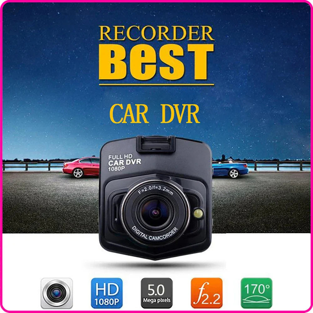 Car DVR 1080P 2.4inch Dash Cam for Cars Video Recorder Front Camera for Vehicle Black Box Night Vision G-sensor Car Accessories