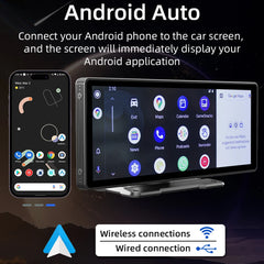 9.3 Inch Car Mp5 Player Stereo Radio Universal Wireless Carplay Android Auto Multimedia Player Gps Wifi Car Fm Radio