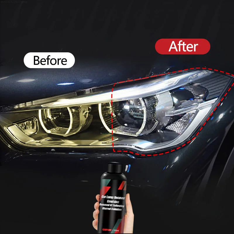 Car Headlight Restoration Polishing Kits Headlamp Repair Kits Car Light Polisher Cleaning Paste Car Paint Care Refurbish Agent