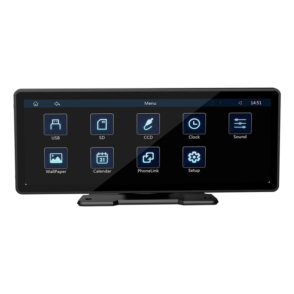9.3 بوصة سيارة Mp5 لاعب ستيريو راديو عالمي لاسلكي Carplay أندرويد السيارات مشغل وسائط متعددة لتحديد المواقع واي فاي سيارة راديو Fm