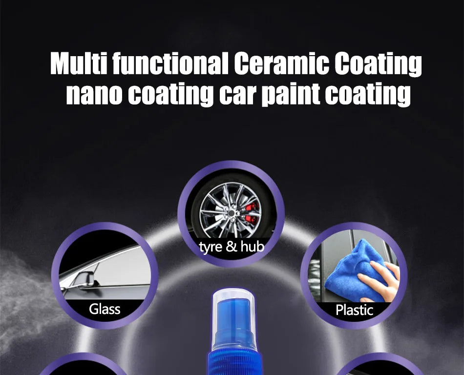 Car Ceramic Nano Coating Liquid Coatin Nano Crystal Hydrophobic Layer Polishing Paint Coating Agent Car Polish Nanos Coatings