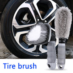 Auto Tire Rim Brush Wheel Hub Cleaning Brushes Car Wheels Detailing Cleaning Accessories Tire Auto Washing Tool