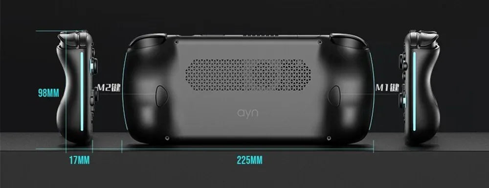 Ayn Odin2 وحدة تحكم ألعاب محمولة Pro 12G 256G/ Max 16G 512G أندرويد 6 بوصة IPS شاشة تعمل باللمس Android13 Wifi7 Bluetooth5.3 8000mAh