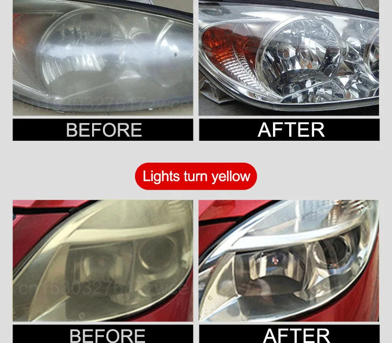 Car Headlight Restoration Polishing Kits Headlamp Repair Kits Car Light Polisher Cleaning Paste Car Paint Care Refurbish Agent