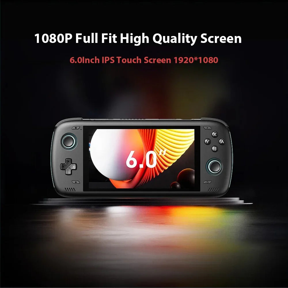 Ayn Odin2 وحدة تحكم ألعاب محمولة Pro 12G 256G/ Max 16G 512G أندرويد 6 بوصة IPS شاشة تعمل باللمس Android13 Wifi7 Bluetooth5.3 8000mAh