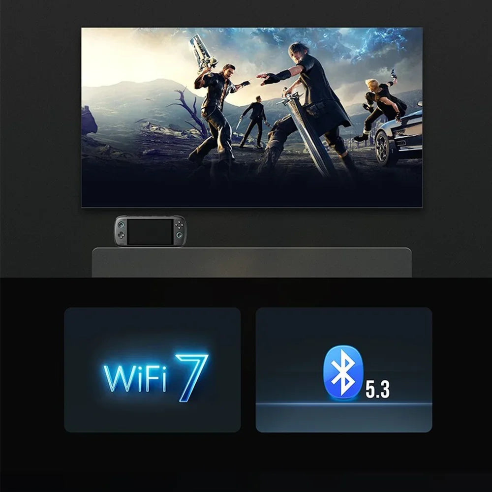 Ayn Odin2 وحدة تحكم ألعاب محمولة Pro 12G 256G/ Max 16G 512G أندرويد 6 بوصة IPS شاشة تعمل باللمس Android13 Wifi7 Bluetooth5.3 8000mAh