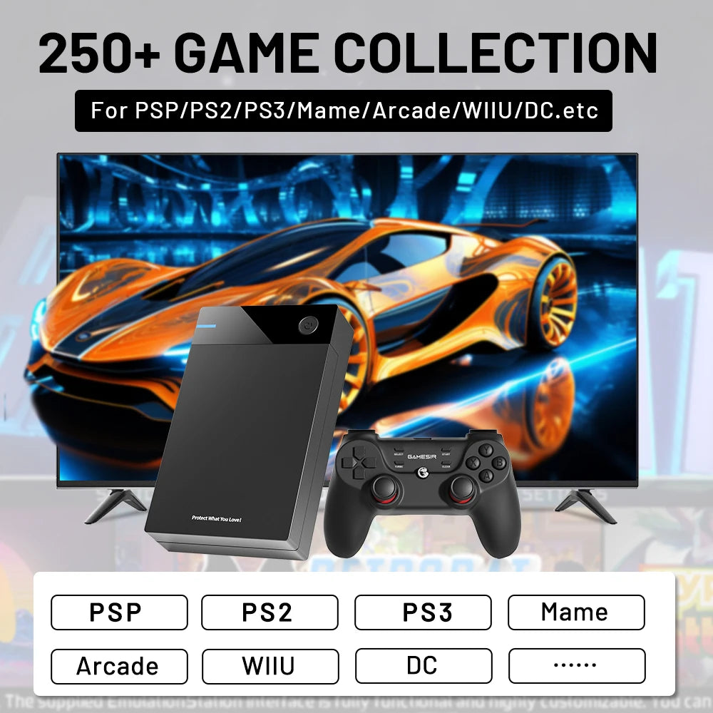 محرك الأقراص الصلبة للألعاب Super Console X 12T مع Hyperspin Launchbox Retrobat Playnite TeknoParrot لأجهزة PS3 PS2 PSP WII WIIU مع أكثر من 86000 لعبة