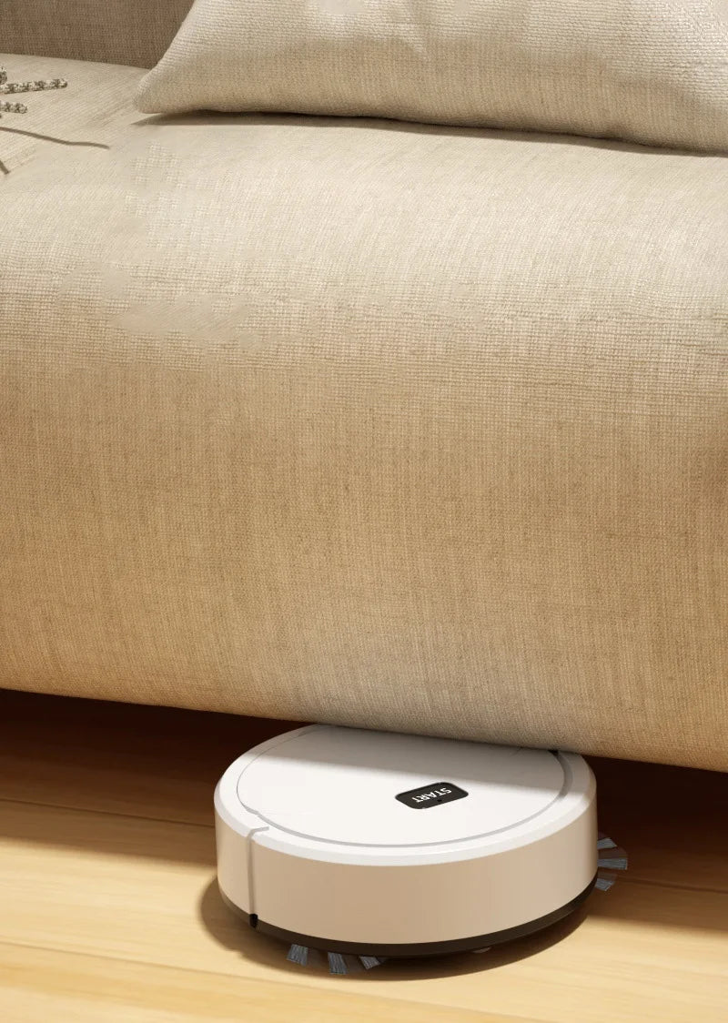 2024 التلقائي مكانس كهربائية للكنس البسيطة المنزل مكنسة كهربائية USB قابلة للشحن الرطب الجاف كنس كسول ذكي 3 In1 مكنسة